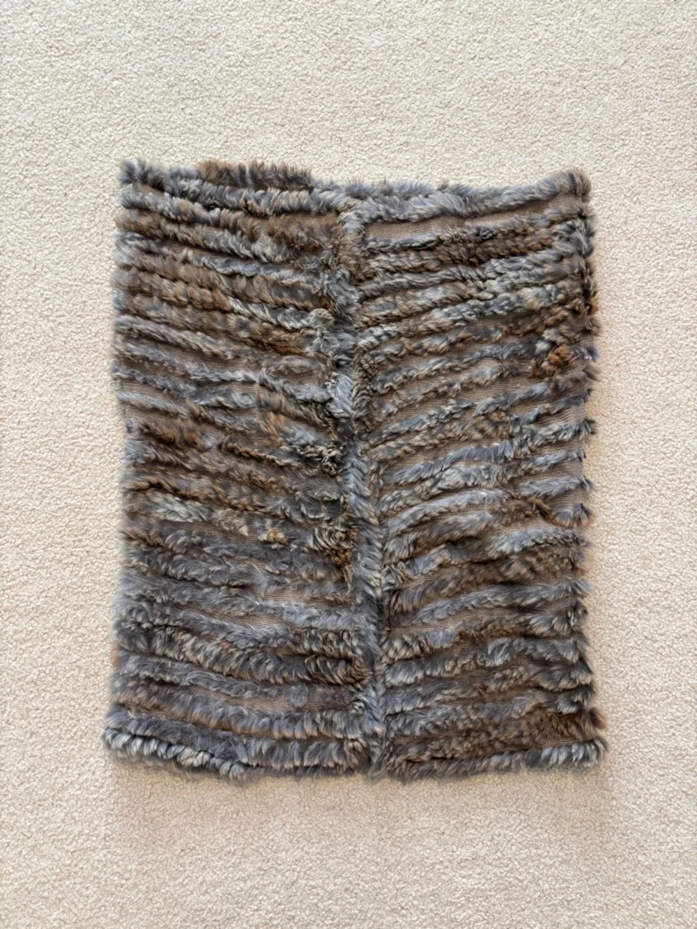Mitchie’s Fur Open Front Vest One Size